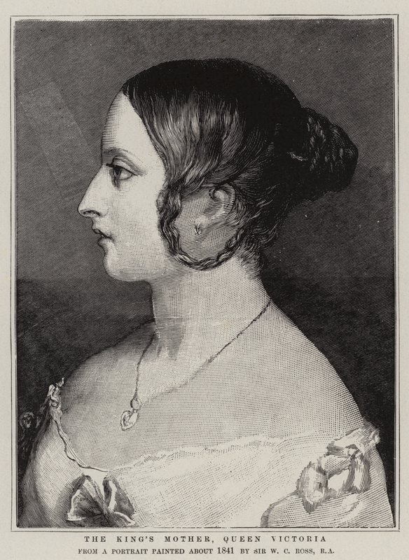 Kongens mor, dronning Victoria af William Charles Ross