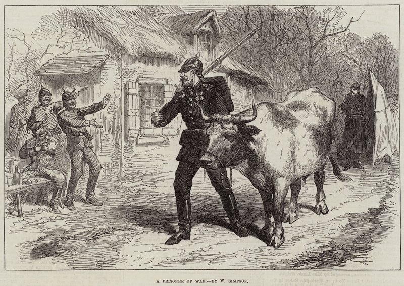 En krigsfange af William Crimea Simpson