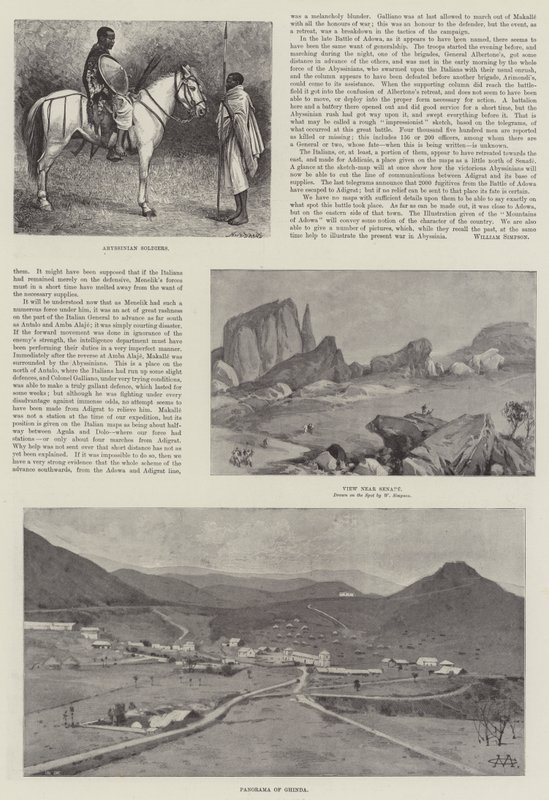 Abessinien fortid og nutid af William Crimea Simpson