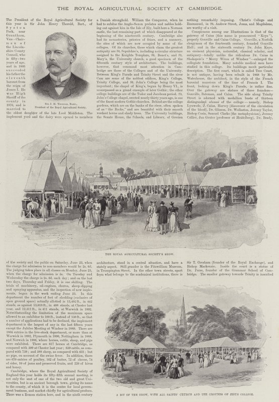 Royal Agricultural Society i Cambridge af William Crimea Simpson
