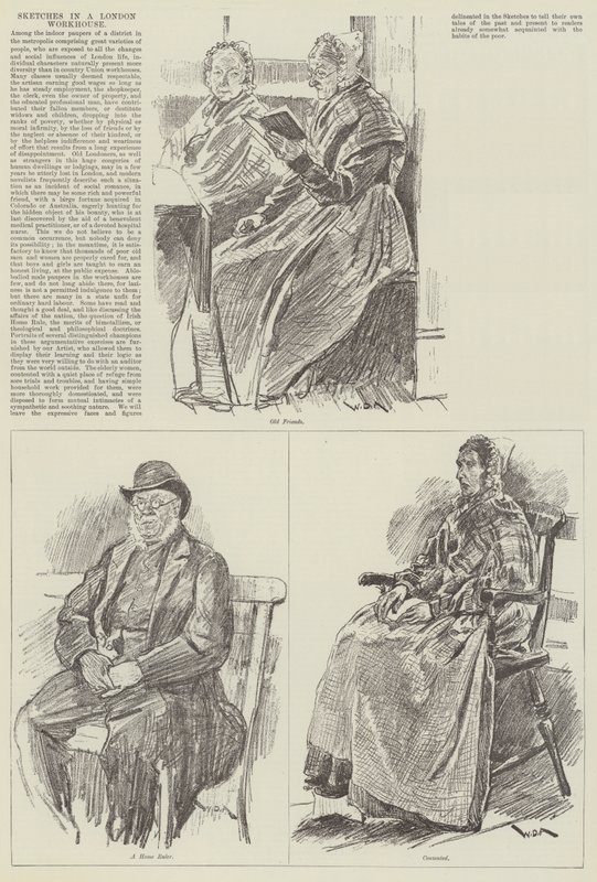 Skitser i et London Workhouse af William Douglas Almond