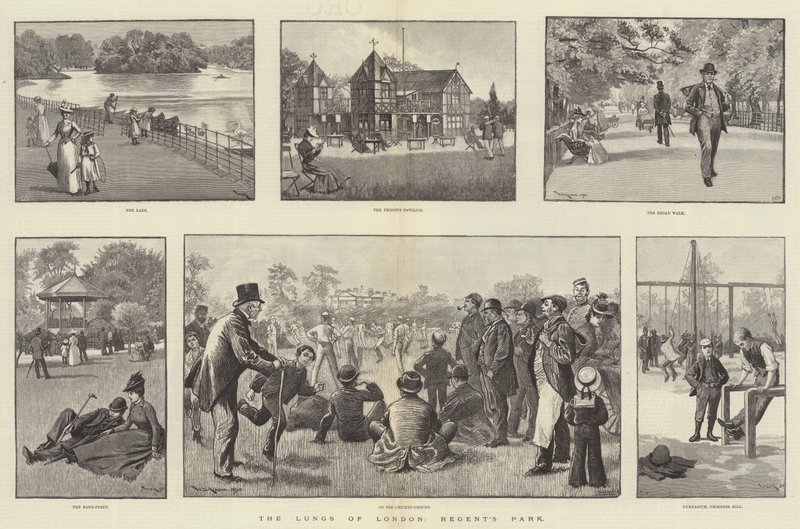 Londons lunger, Regent