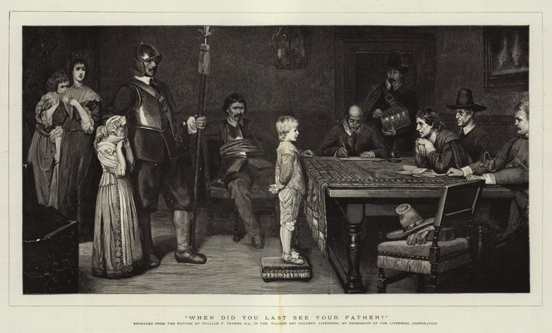 Hvornår så du sidst din far af William Frederick Yeames