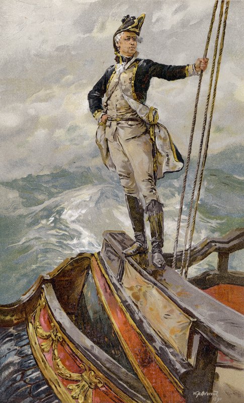 Krydserens kaptajn af William Heysham Overend