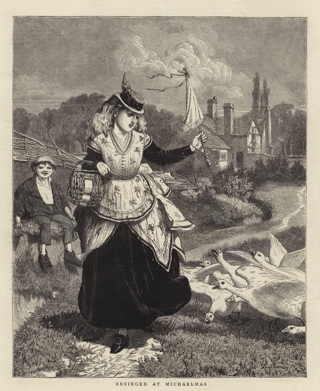 Belejret ved Mikkelsfest af William III Bromley