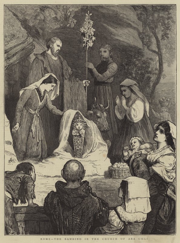 Rom, Bambinoen i Ara Coeli-kirken af William III Bromley