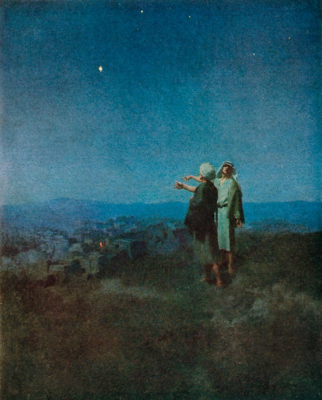 O lille by Betlehem af William Ladd Taylor
