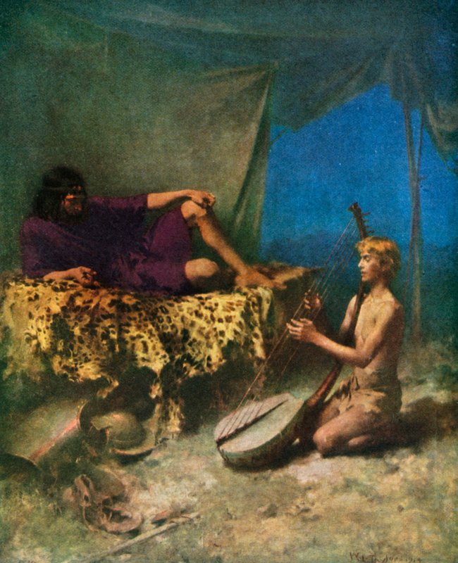 Saul og David af William Ladd Taylor