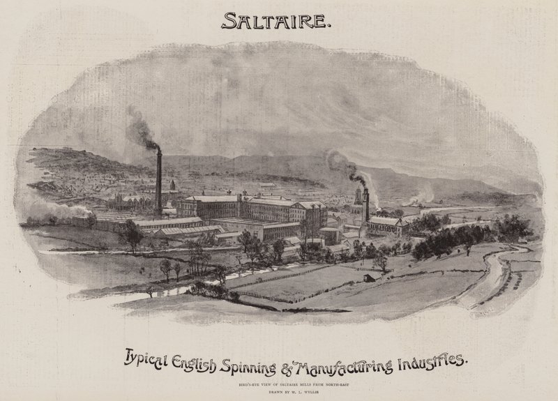 Annonce, Saltaire af William Lionel Wyllie