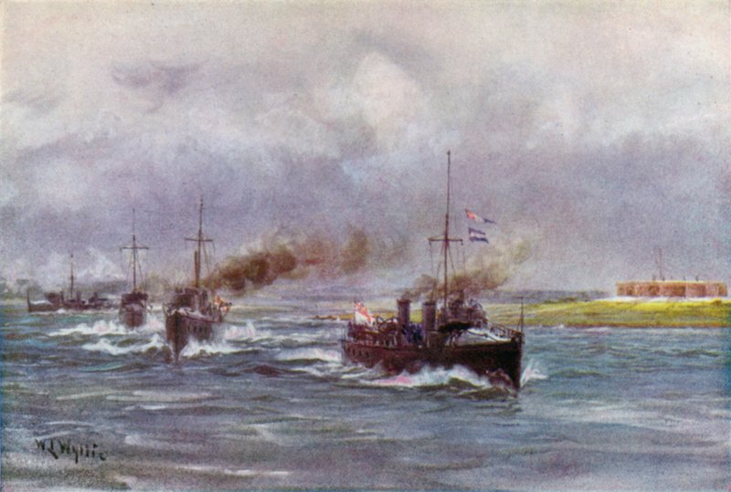 Tidlige "30 Knot" destroyere af William Lionel Wyllie