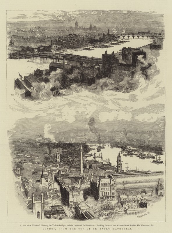 London, fra toppen af St Paul