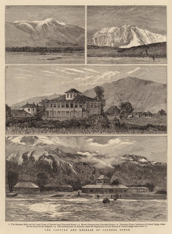 Tilfangetagelsen og løsladelsen af oberst Synge af William Lionel Wyllie