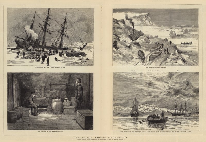 Den arktiske ekspedition Eira af William Lionel Wyllie