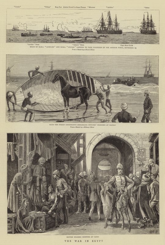 Krigen i Egypten af William Lionel Wyllie