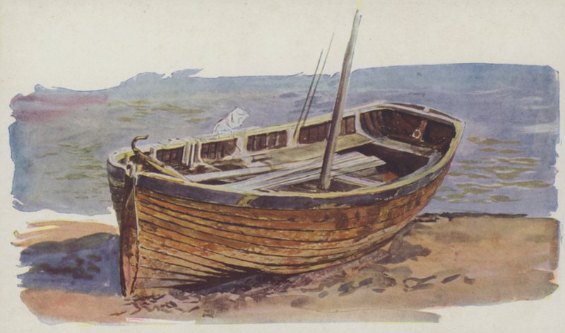 A Galley Punt, Deal af William Lionel Wyllie