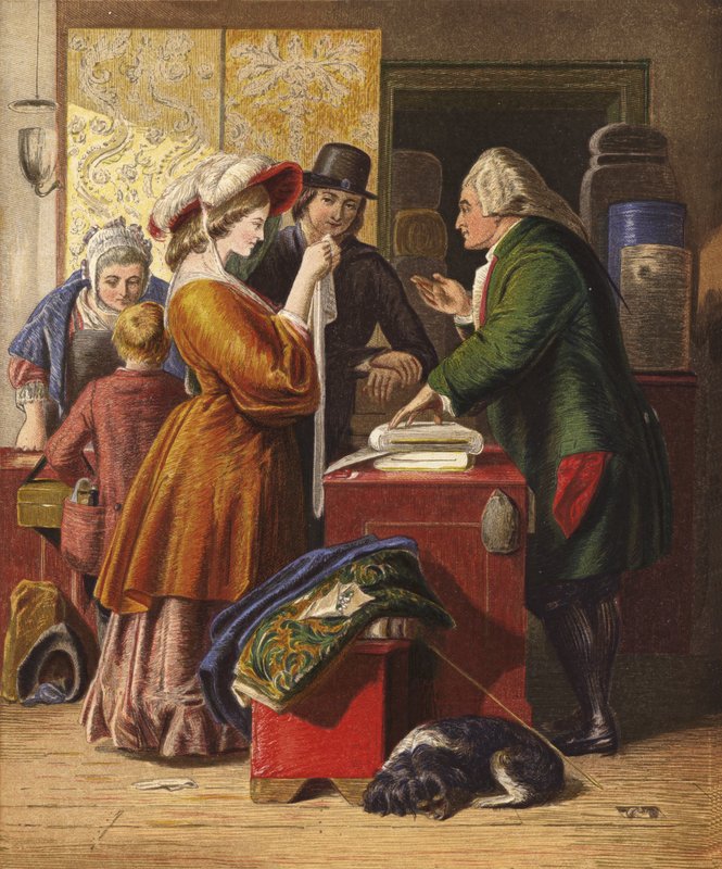 Valg af brudekjole af William Mulready