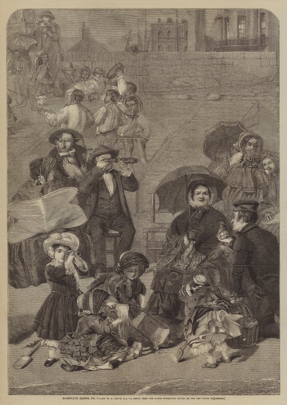 Ramsgate Sands, nr. 3 af William Powell Frith