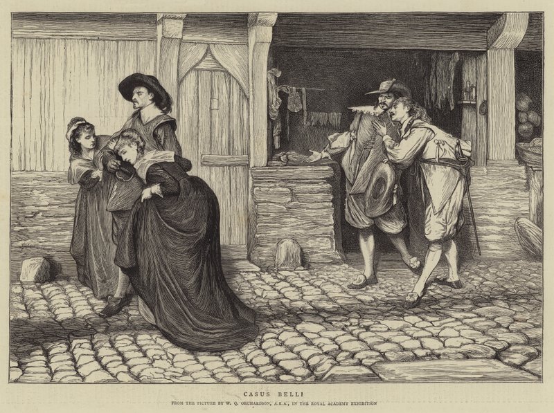 Casus Belli af William Quiller Orchardson