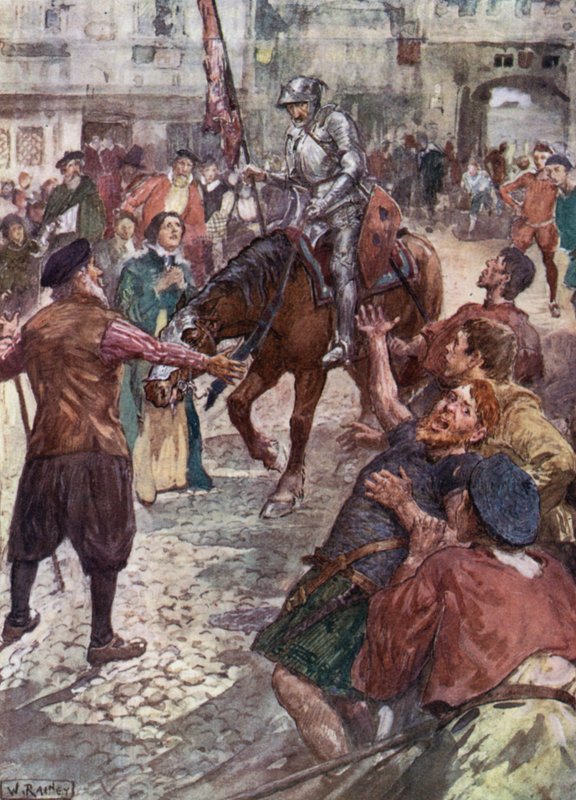 Edinburgh efter Flodden af William Rainey