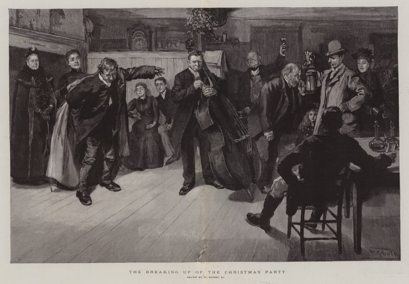 Opløsningen af julefesten af William Rainey