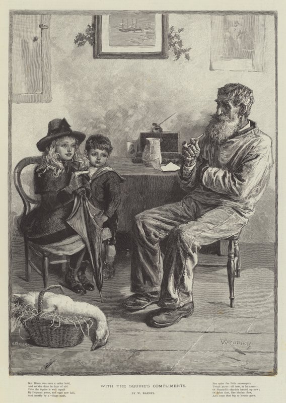 Med komplimenter fra godsejeren af William Rainey