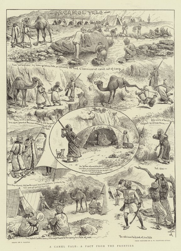 En kamelfortælling, et faktum fra grænsen af William Ralston