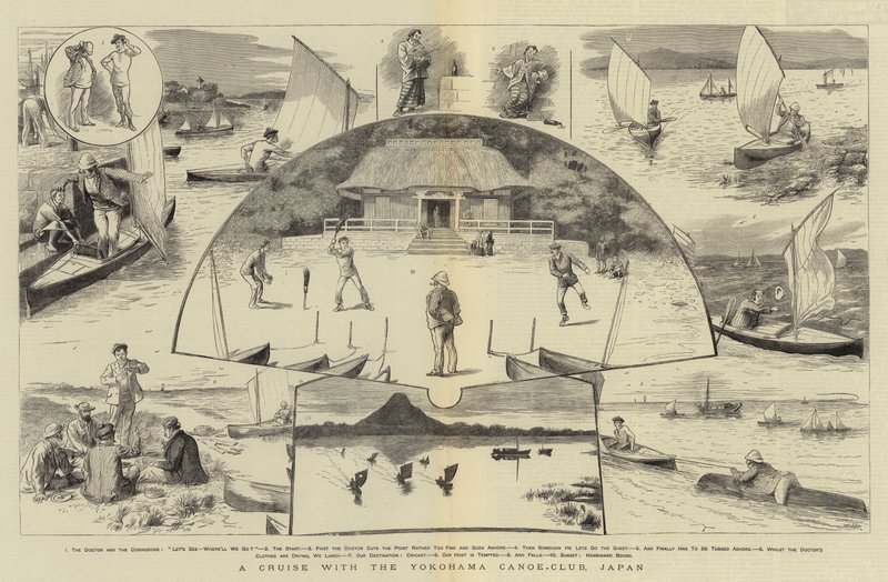 Et krydstogt med Yokohama Canoe-Club, Japan af William Ralston
