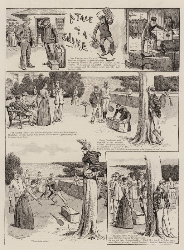 En fortælling om en slange af William Ralston