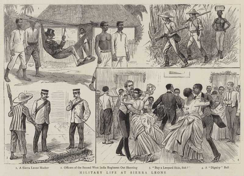 Militærliv i Sierra Leone af William Ralston