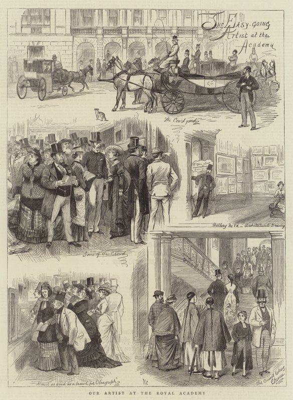 Vores kunstner på Royal Academy af William Ralston