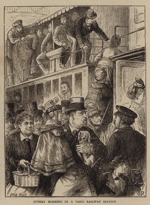 Billeder af liv og karakter i Paris af en engelsk kunstner, V af William Ralston