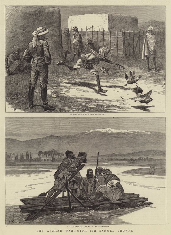 Den afghanske krig, med Sir Samuel Browne af William Ralston