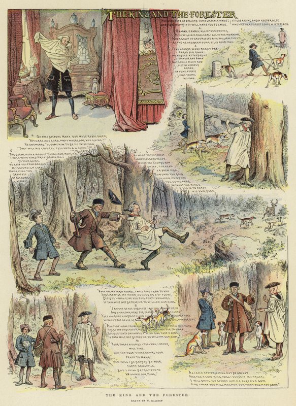 Kongen og Skovfogeden af William Ralston