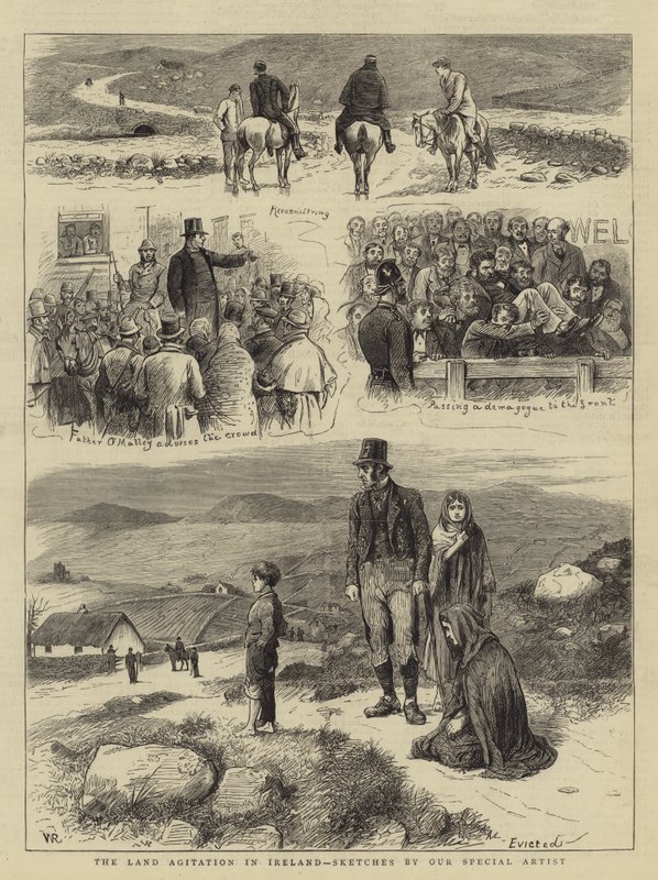 Landagitationen i Irland af William Ralston