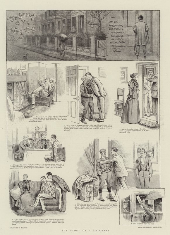 Historien om en låsetast af William Ralston