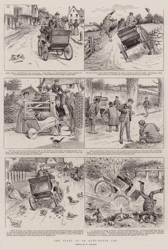 Historien om en auto-motor bil af William Ralston