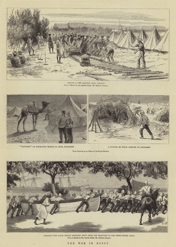 Krigen i Egypten af William Ralston