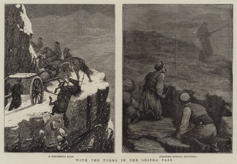 Med tyrkerne i Shipka-passet af William Ralston