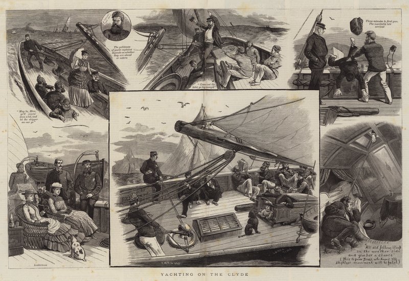 Yachting på Clyde af William Ralston