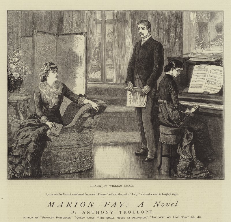 Marion Fay, en roman af William Small