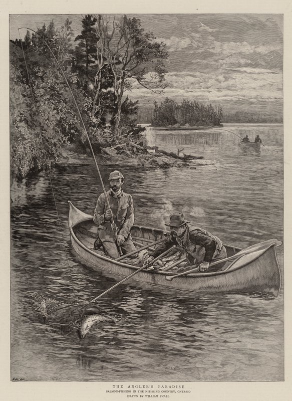 Lystfiskerens Paradis af William Small