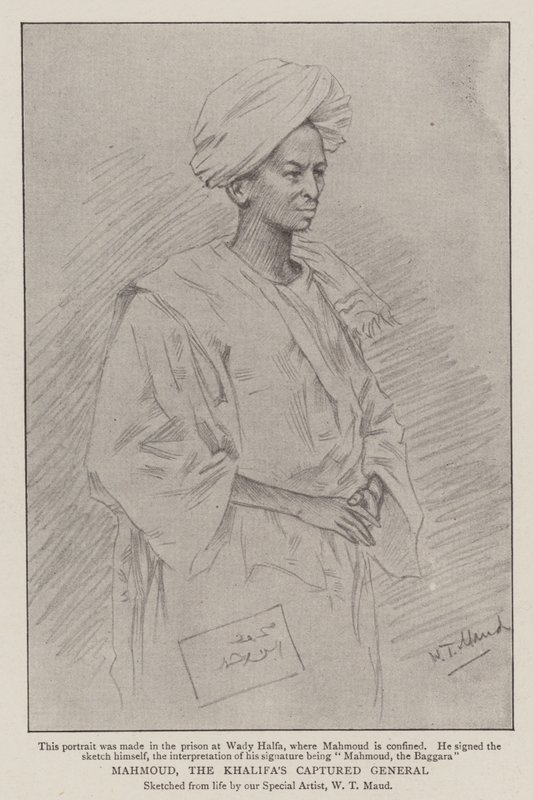 Mahmoud, Khalifas fangede general af William T. Maud