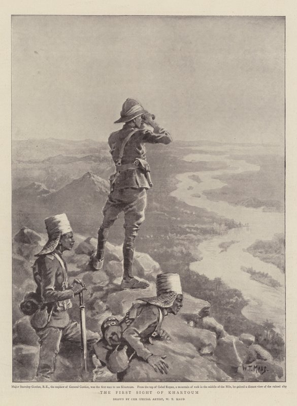 Det første syn af Khartoum af William T. Maud