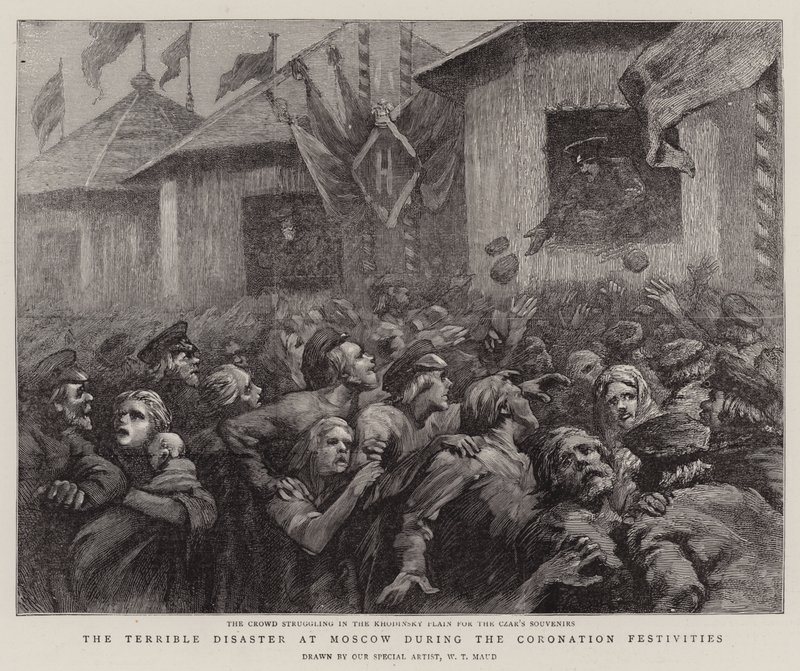 Den frygtelige katastrofe i Moskva under kroningsfestlighederne af William T. Maud