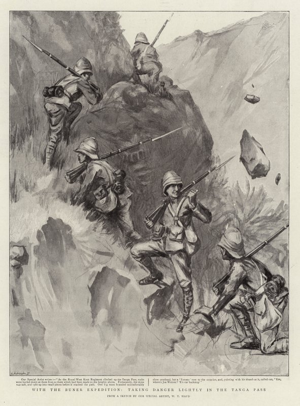 Med Buner-ekspeditionen tager du let på fare i Tanga-passet af William T. Maud