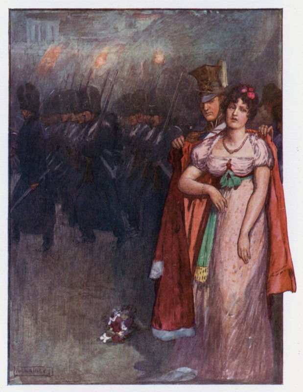 Aftenen for Waterloo af William after Rainey