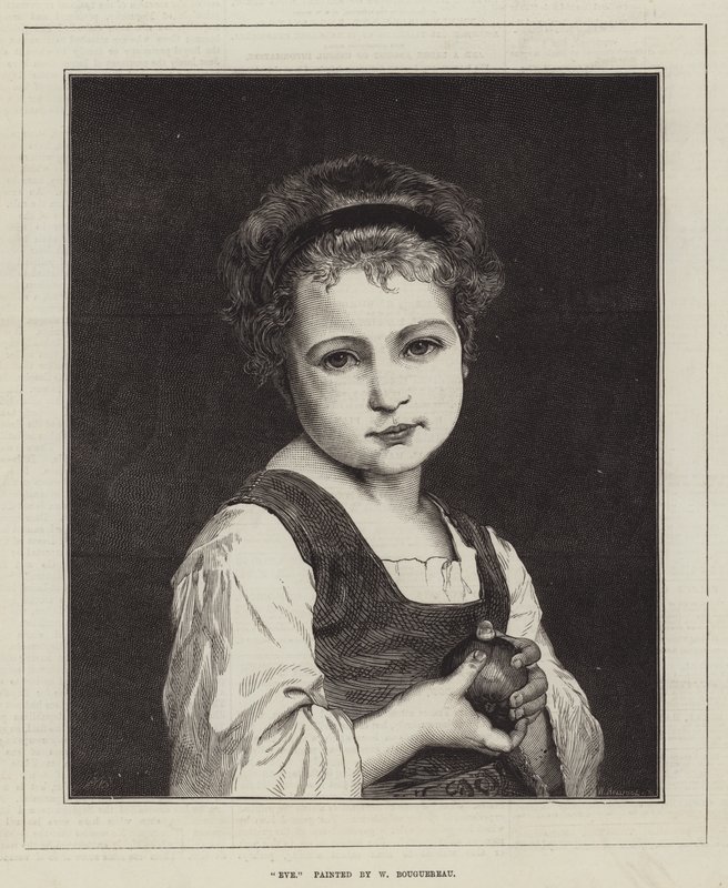 Eva af William Adolphe Bouguereau