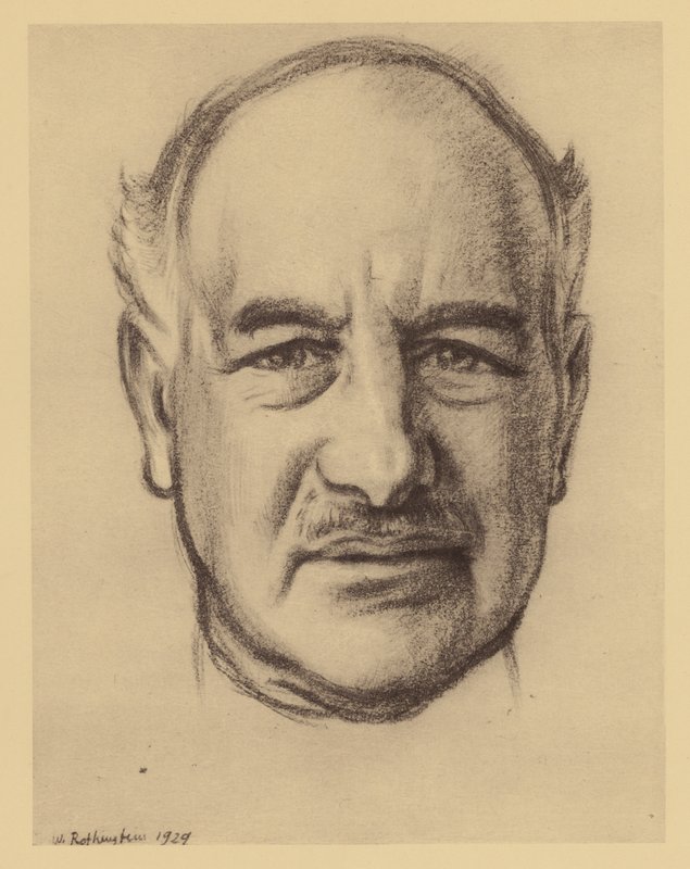 Portræt af Rt Hon Lord Melchett of Landford (litho) af William (after) Rothenstein