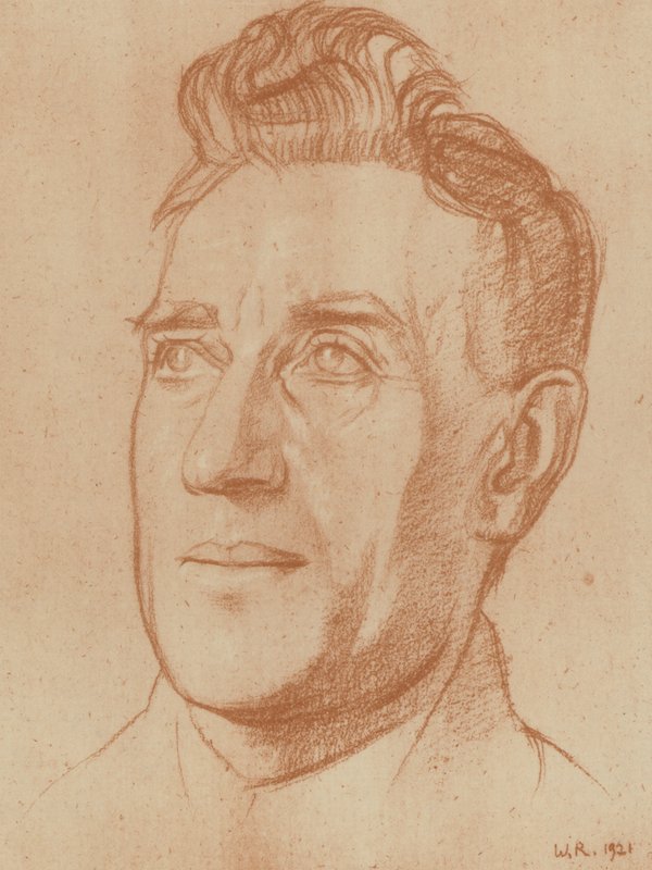 Oh Davies (litho) af William (after) Rothenstein