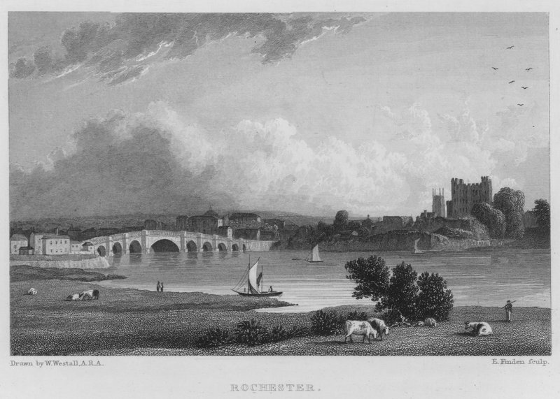 Rochester (gravering) af William (after) Westall